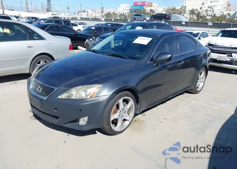 2008 Lexus Is 250 z USA, uszkodzony, nr VIN JTHBK262082067400